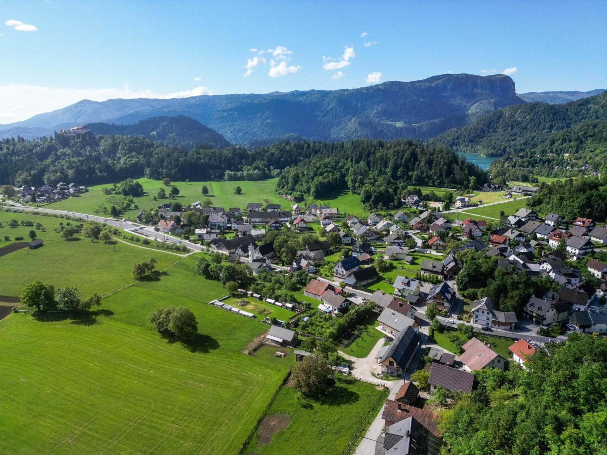 Turisticna Kmetija Grabnar Villa Bled Eksteriør bilde